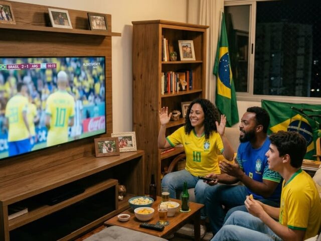 Vai assistir aos jogos sentado? Saiba como proteger a coluna durante a partida